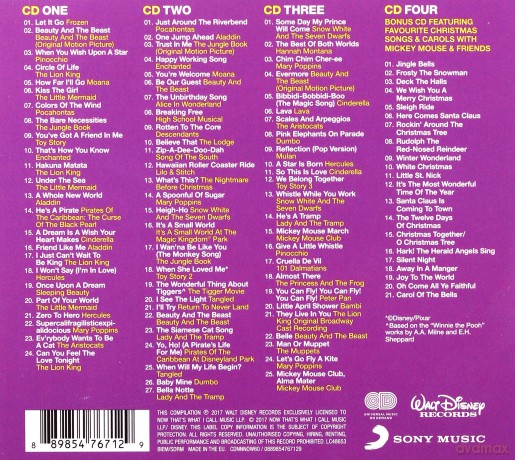 Now That's What I Call Disney (Piosenki z Bajek) [4CD]