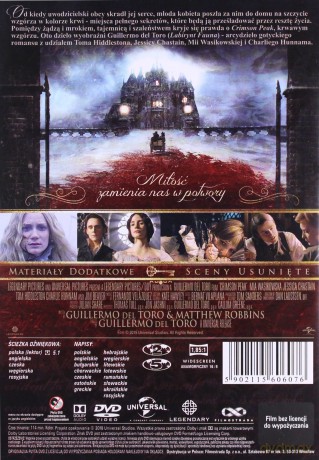 Crimson Peak. Wzgórze Krwi [DVD]