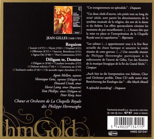 Chapelle Royale: Requiem [CD]