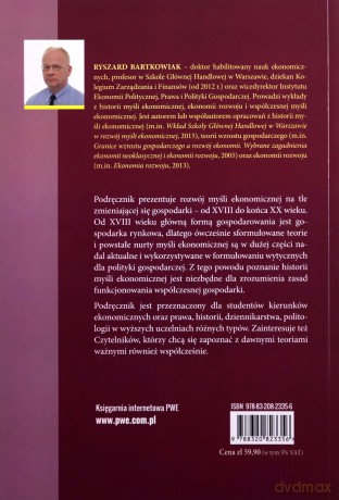 Historia myśli ekonomicznej - Ryszard Bartkowiak [KSIĄŻKA]