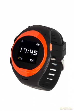 Smartwatch GPS2 Czarno-Pomarańczowy