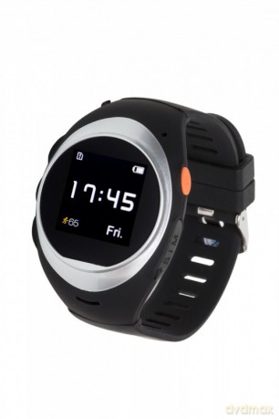 Smartwatch GPS2 Czarno-Srebrny