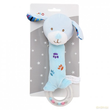 Grzechotka New Baby Piesek 20 cm