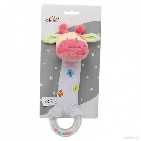 Grzechotka New Baby Żyrafka 20 cm
