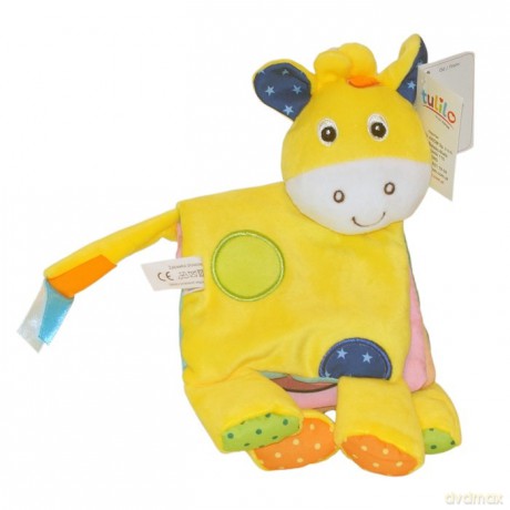 Książeczka pluszowa Krówka 15 cm [KSIĄŻKA]