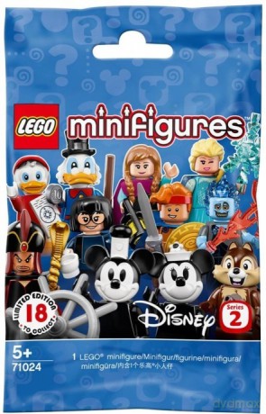 Mini Figurki Seria Disney 2 Display 60 sztuk [KLOCKI]