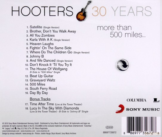The Hooters: More Than  500 Miles [CD]