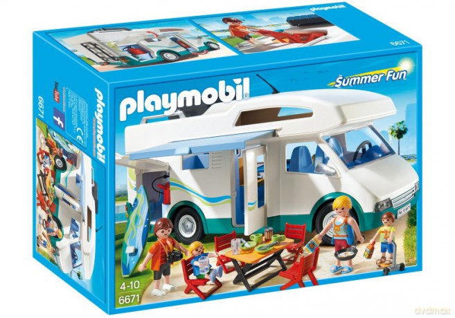 Rodzinne auto kempingowe 6671 [FIGURKA]