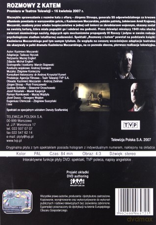 Teatr TVP: Rozmowy z katem [DVD]