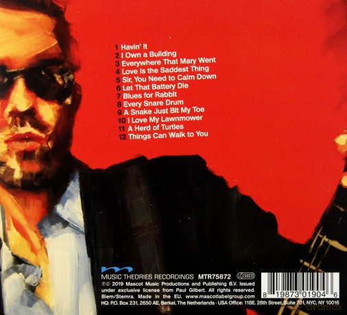 Paul Gilbert: Behold Electric Guitar (digipack) [CD]