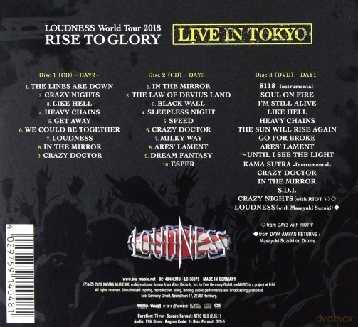 Loudness: Live In Tokyo [2CD]+[DVD]