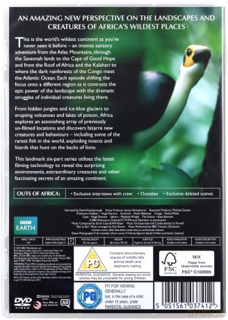 Africa (Afryka) (BBC) [DVD]