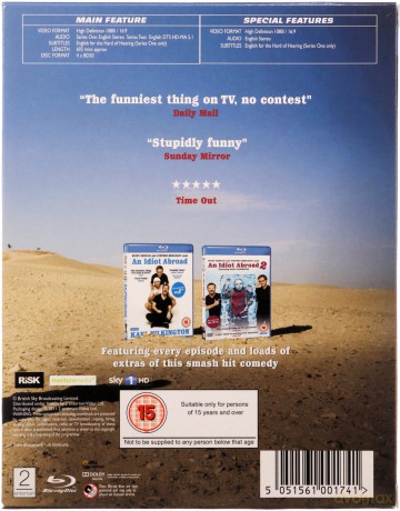 An Idiot Abroad Season 1-2 (Idiota za granicą) (BBC) [BOX] [Blu-Ray]