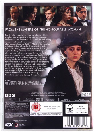 An Inspector Calls (Wizyta inspektora) (BBC) [DVD]