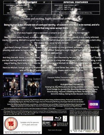 Being Human Season 1-2 (Być człowiekiem) (BBC) [BOX] [Blu-Ray]