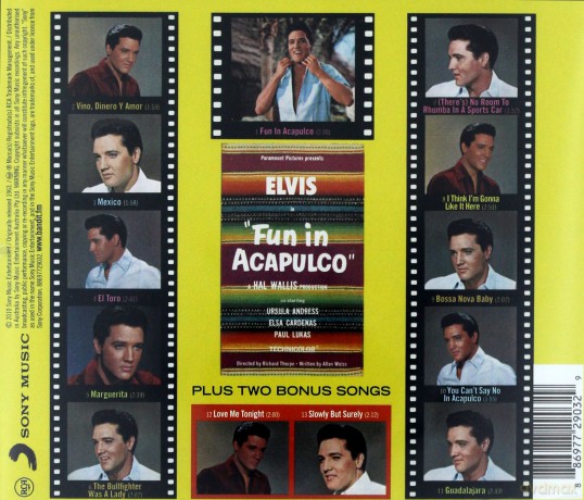 Elvis Presley: Fun In Acapulco [CD]
