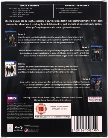 Being Human Season 1-4 (Być człowiekiem) (BBC) [BOX] [Blu-Ray]