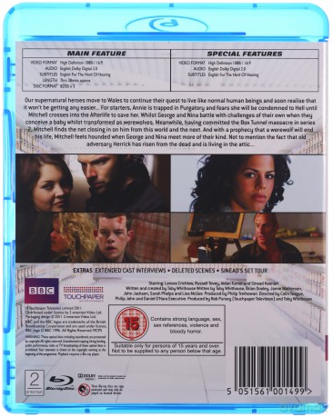 Being Human Season 1-4 (Być człowiekiem) (BBC) [BOX] [Blu-Ray]