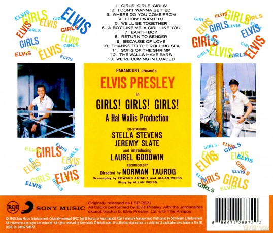 Elvis Presley: Girls! Girls! Girls!  [CD]