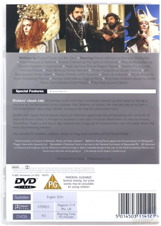 Blackadders Christmas Carol (BBC) [DVD]