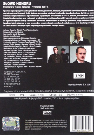 Teatr TVP: Słowo honoru [DVD]
