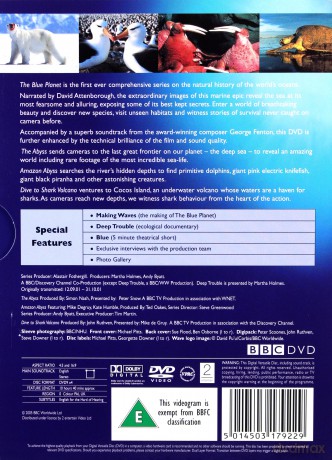 Blue Planet Special Edition (Błękitna planeta) (BBC) [4DVD]