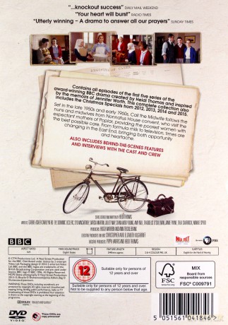 Call The Midwife Season 1-5 (Z pamiętnika położnej) (BBC) [DVD]