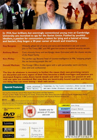 Cambridge Spies (Szpiedzy z Cambridge) (BBC) [DVD]