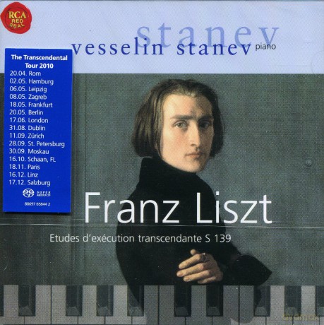 Vesselin Stanev: Liszt: Etudes D'Execution Transcendante [SACD]