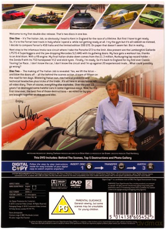 Clarkson The Italian Job (BBC) [DVD]