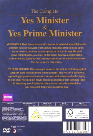 Complete Minister (BBC) (Tak, Panie Ministrze) [7DVD]