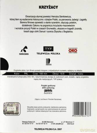 Krzyżacy [DVD]