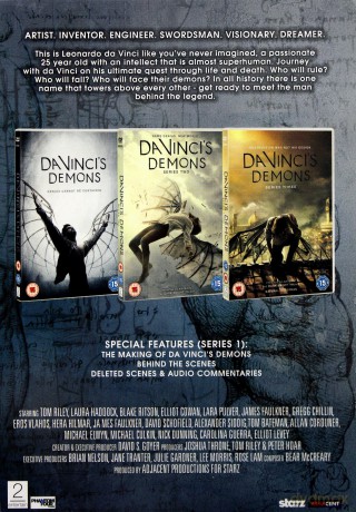 Da Vinci's Demons Season 1-3 (Demony da Vinci) (BBC) [DVD]