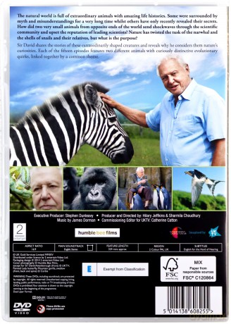 David Attenborough Natural Curiosities Season 1-2 (BBC) [BOX] [3DVD]