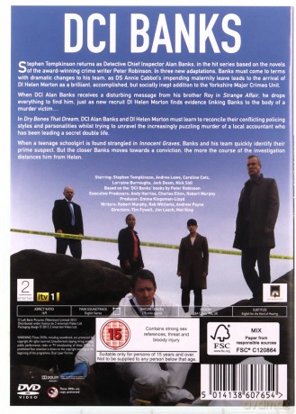 DCI Banks Season 2 (BBC) [DVD]