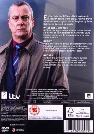 DCI Banks Season 4 (BBC) [DVD]