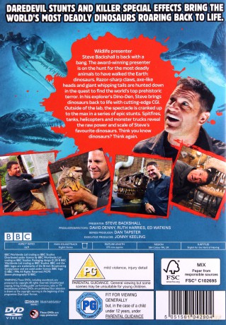 Deadly Dinosaurs with Steve Backshall (BBC) [DVD]
