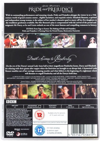 Death Comes To Pemberley / Pride and Prejudice (Śmierć w Pemberley / Duma i uprzedzenie) (BBC) [DVD]