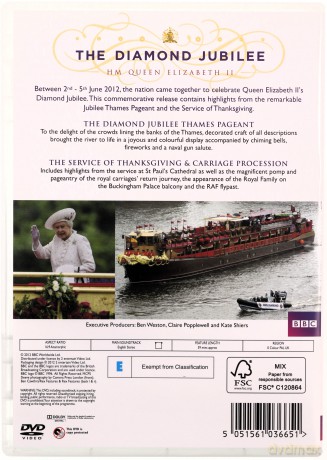 Diamond Jubilee Hm Queen Elizabeth II The Official BBC Highlights (BBC) [DVD]