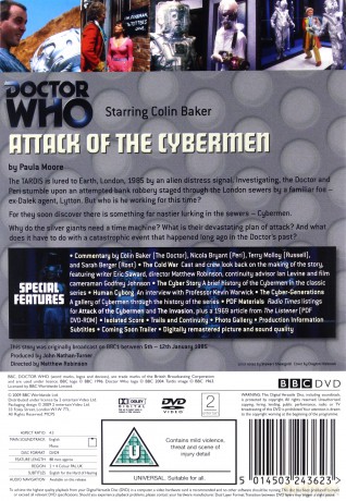 Doctor Who Attack Of The Cybermen (BBC) [DVD]