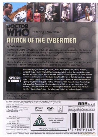Doctor Who Attack Of The Cybermen (BBC) [DVD]