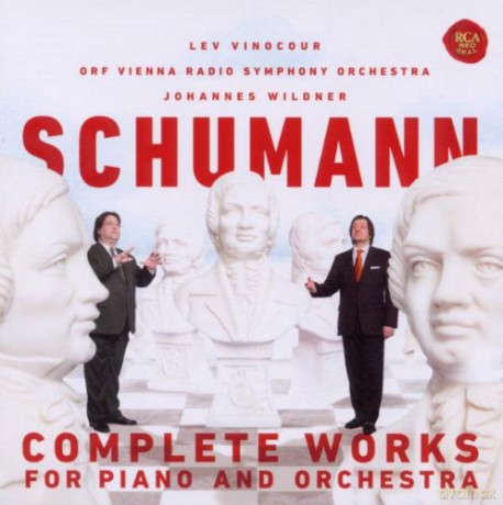 Lev Vinocour: Schumann: Complete Works For Piano And Orchestra [3CD]
