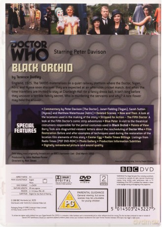 Doctor Who Black Orchid (BBC) [DVD]