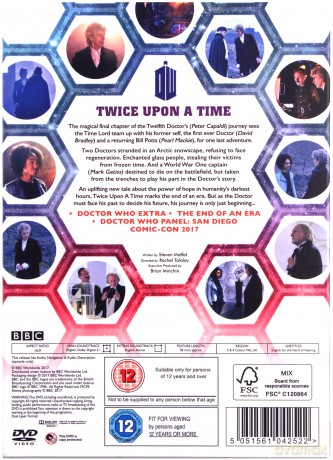 Doctor Who Christmas Special 2017 - Twice Upon A Time (BBC) [DVD]
