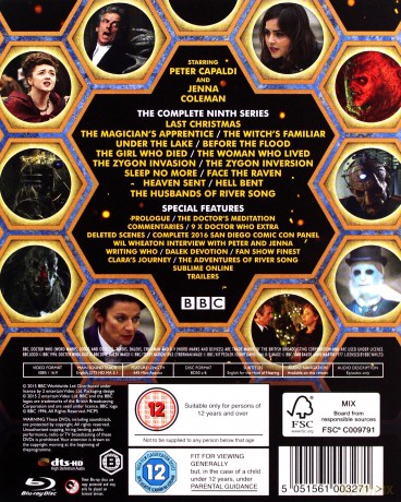 Doctor Who Complete Season 9 (BBC) [Blu-Ray]