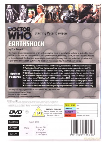 Doctor Who Earthshock (BBC) [DVD]