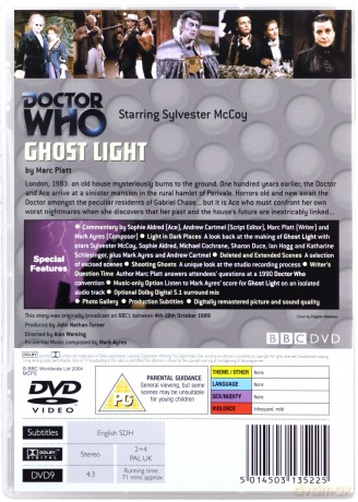 Doctor Who Ghost Light (BBC) [DVD]