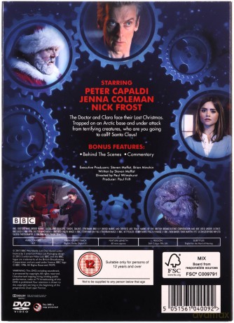 Doctor Who Last Christmas 2014 Christmas Special (BBC) [DVD]