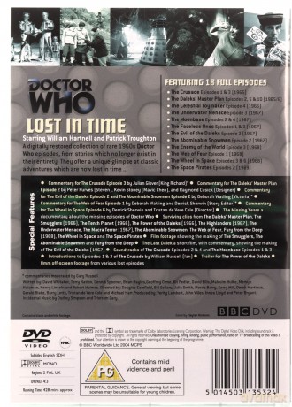 Doctor Who Lost In Time (BBC) [3xDVD]