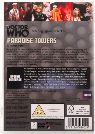 Doctor Who Paradise Towers (BBC) [DVD]